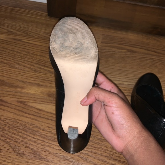Black Calvin Klein Heels - Picture 5 of 6
